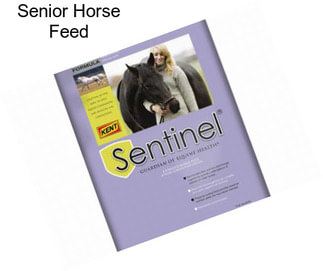 Senior Horse Feed