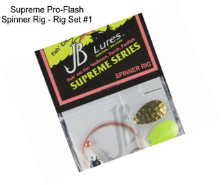 Supreme Pro-Flash Spinner Rig - Rig Set #1