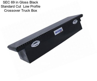 SEC 69 in Gloss Black Standard Cut  Low Profile Crossover Truck Box