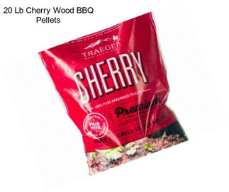 20 Lb Cherry Wood BBQ Pellets