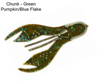 Chunk - Green Pumpkin/Blue Flake