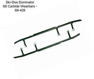 Ski-Doo Dominator S6 Carbide Wearbars - S6-428