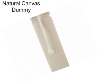 Natural Canvas Dummy