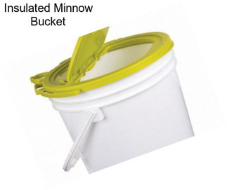 Insulated Minnow Bucket