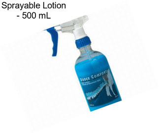 Sprayable Lotion - 500 mL