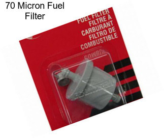 70 Micron Fuel Filter