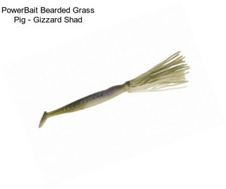 PowerBait Bearded Grass Pig - Gizzard Shad
