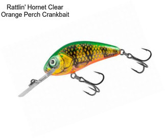 Rattlin\' Hornet Clear Orange Perch Crankbait