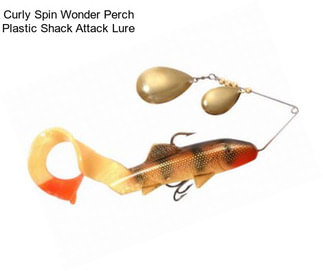 Curly Spin Wonder Perch Plastic Shack Attack Lure