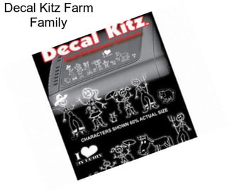 Decal Kitz Farm Family