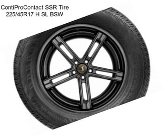 ContiProContact SSR Tire 225/45R17 H SL BSW