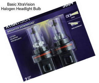 Basic XtraVision Halogen Headlight Bulb