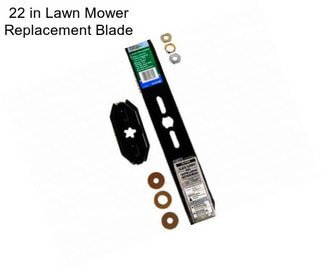 22 in Lawn Mower Replacement Blade