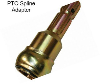 PTO Spline Adapter