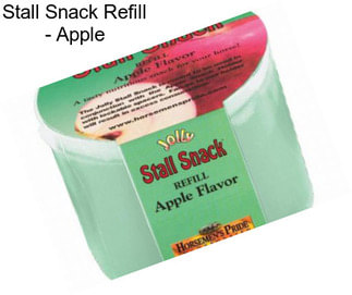 Stall Snack Refill - Apple