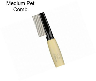 Medium Pet Comb