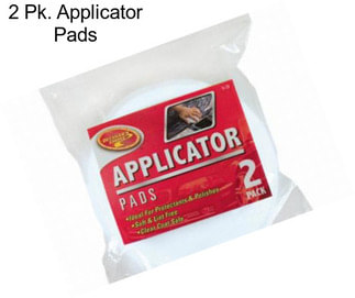 2 Pk. Applicator Pads