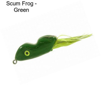 Scum Frog - Green