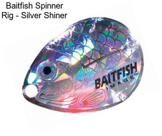 Baitfish Spinner Rig - Silver Shiner