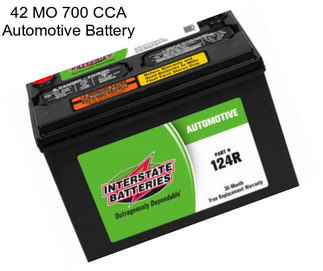 42 MO 700 CCA Automotive Battery