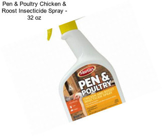 Pen & Poultry Chicken & Roost Insecticide Spray - 32 oz