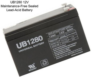 UB1280 12V Maintenance-Free Sealed Lead-Acid Battery