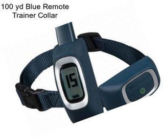 100 yd Blue Remote Trainer Collar