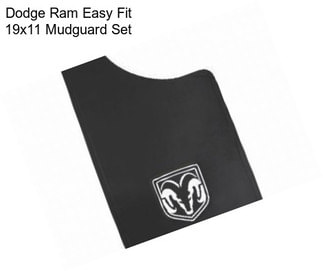 Dodge Ram Easy Fit 19x11 Mudguard Set