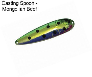 Casting Spoon - Mongolian Beef