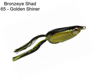 Bronzeye Shad 65 - Golden Shiner