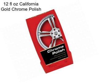 12 fl oz California Gold Chrome Polish