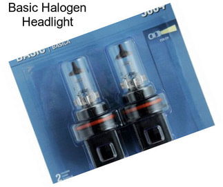 Basic Halogen Headlight