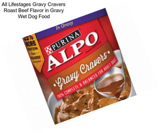 All Lifestages Gravy Cravers Roast Beef Flavor in Gravy Wet Dog Food