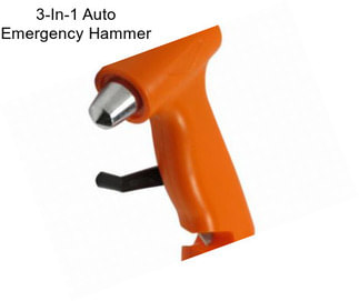 3-In-1 Auto Emergency Hammer