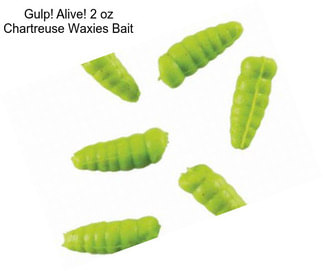 Gulp! Alive! 2 oz Chartreuse Waxies Bait