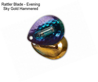 Rattler Blade - Evening Sky Gold Hammered