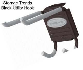 Storage Trends Black Utility Hook