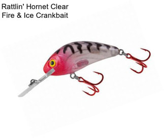 Rattlin\' Hornet Clear Fire & Ice Crankbait