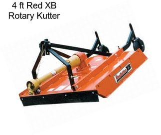 4 ft Red XB Rotary Kutter