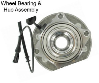 Wheel Bearing & Hub Assembly