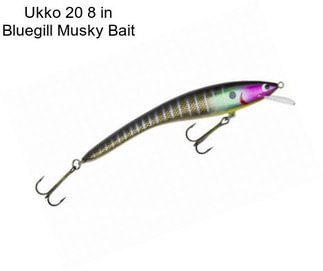 Ukko 20 8 in Bluegill Musky Bait