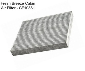 Fresh Breeze Cabin Air Filter - CF10381