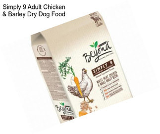 Simply 9 Adult Chicken & Barley Dry Dog Food