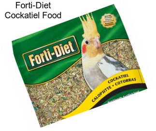 Forti-Diet Cockatiel Food