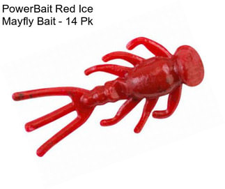 PowerBait Red Ice Mayfly Bait - 14 Pk