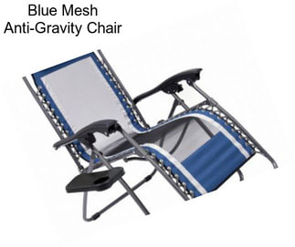 Blue Mesh Anti-Gravity Chair