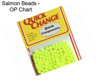 Salmon Beads - OP Chart