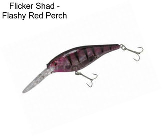 Flicker Shad - Flashy Red Perch