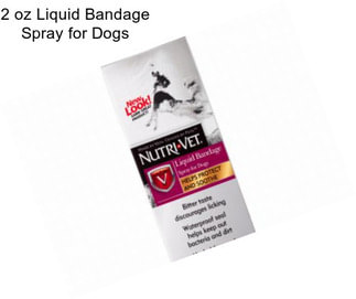 2 oz Liquid Bandage Spray for Dogs