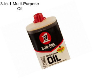 3-In-1 Multi-Purpose Oil